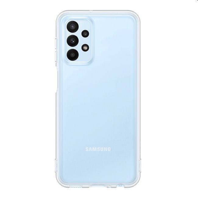 Pouzdro Soft Clear Cover pro Samsung Galaxy A23, transparent