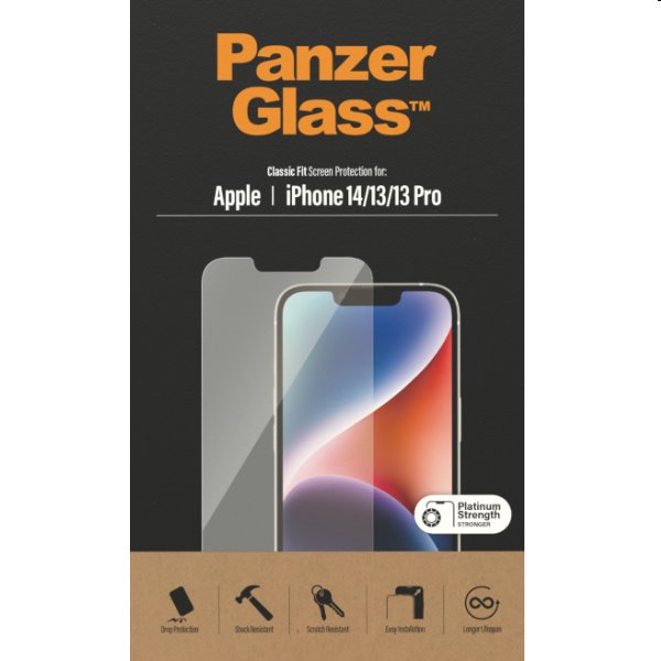 Ochranné sklo PanzerGlass AB pro Apple iPhone 14/13/13 Pro