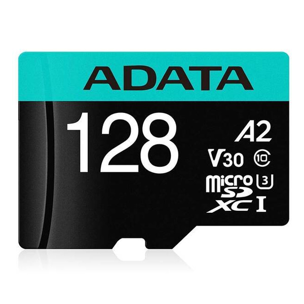 ADATA V30S micro SDXC 128 GB 100 MBps UHS-I U3 Class 10 s adaptérem