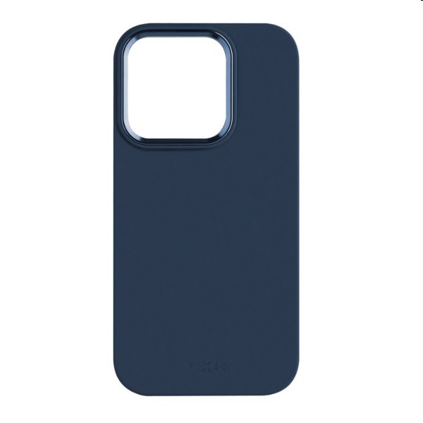 Silikonový kryt FIXED MagFlow s podporou Magsafe pro Apple iPhone 15 Pro Max, modré