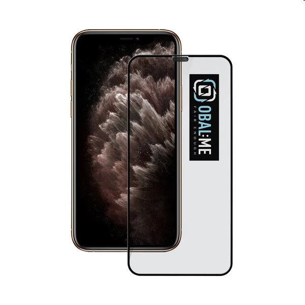 OBAL:ME 5D Ochranné tvrzené sklo pro  Apple iPhone 11 Pro/ XS/X, black