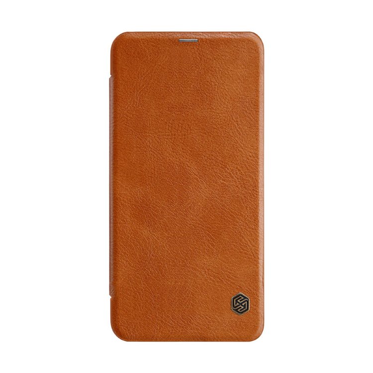 Pouzdro Nillkin Qin Book pro Xiaomi Redmi Note 6 Pro, Brown