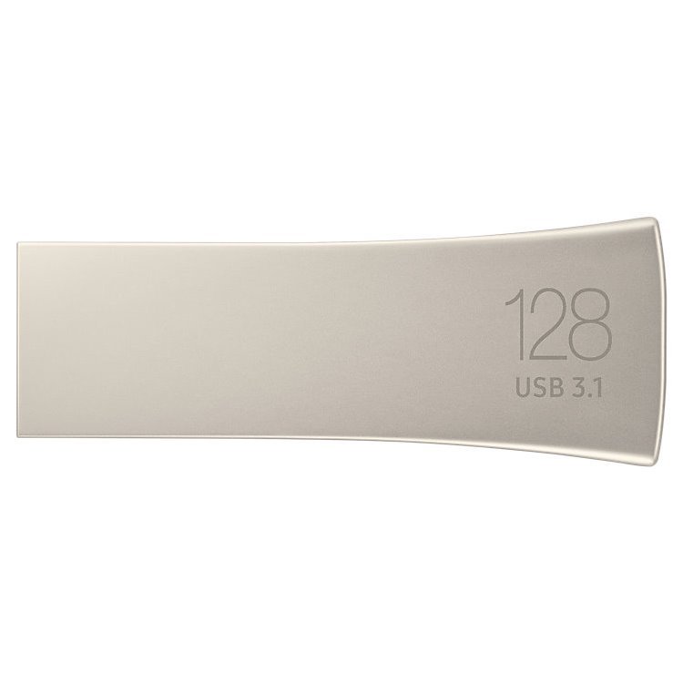 USB klíč Samsung BAR Plus, 128 GB, USB 3.2 Gen 1, stříbrný