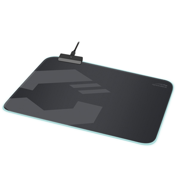 Speedlink Levas LED Soft Gaming Mousepad - Size M, black