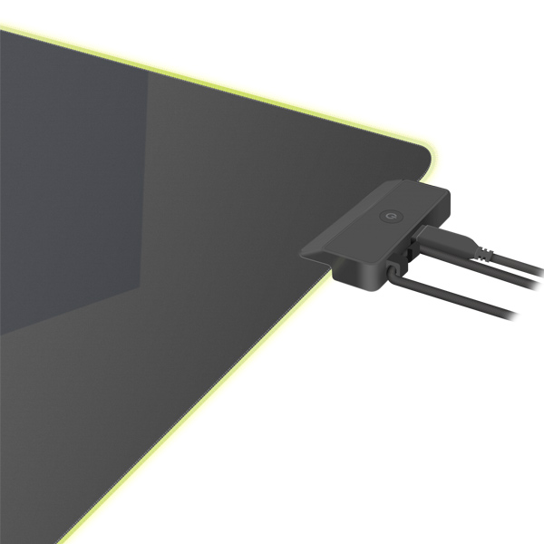 Speedlink Levas LED Soft Gaming Mousepad - Size M, black