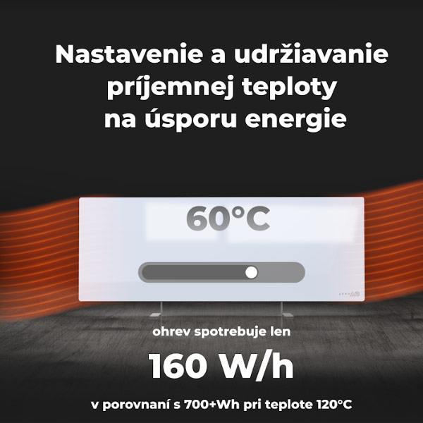 Aeno Premium Eco Smart Heater AGH0002S černý