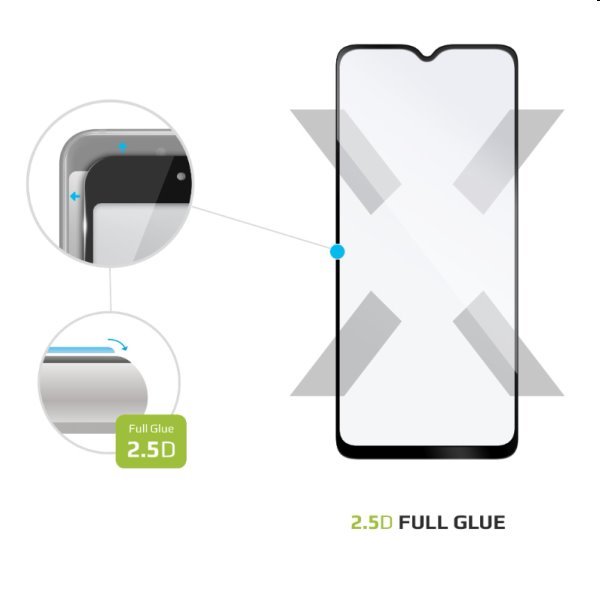 FIXED Full-Cover Ochranné tvrzené sklo pro Samsung Galaxy A33 5G, černé
