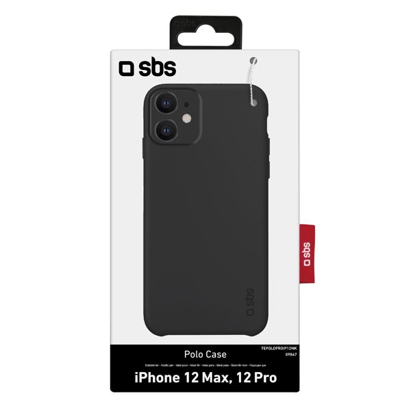 Pouzdro SBS Polo One pro Apple iPhone 12/12 Pro, černá
