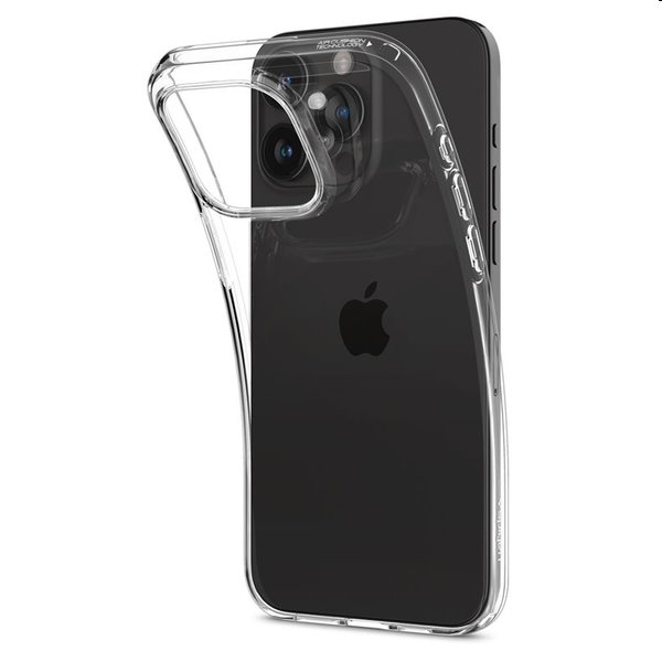 Pouzdro Spigen Liquid Crystal Glitter pro Apple iPhone 15 Pro, transparentní
