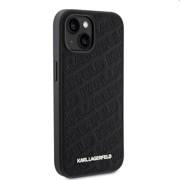 Pouzdro Karl Lagerfeld PU Quilted Pattern pro Apple iPhone 15, černé