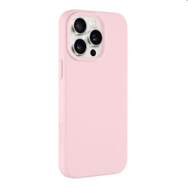 Pouzdro Tactical Velvet Smoothie pro Apple iPhone 15 Pro, růžové