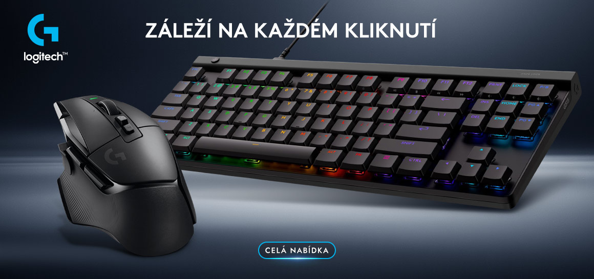 Logitech - Záleží na každém kliknutí