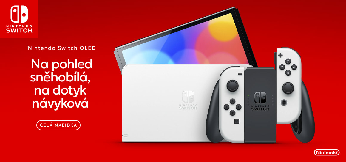 Nintendo Switch OLED, white