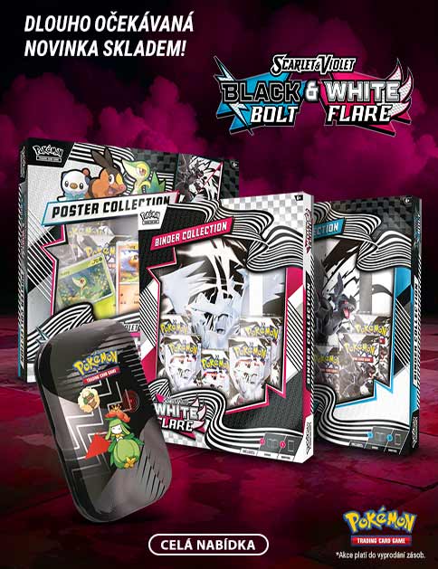 Scarlet and Violet Black Bolt and White promo | playgosmart.cz 