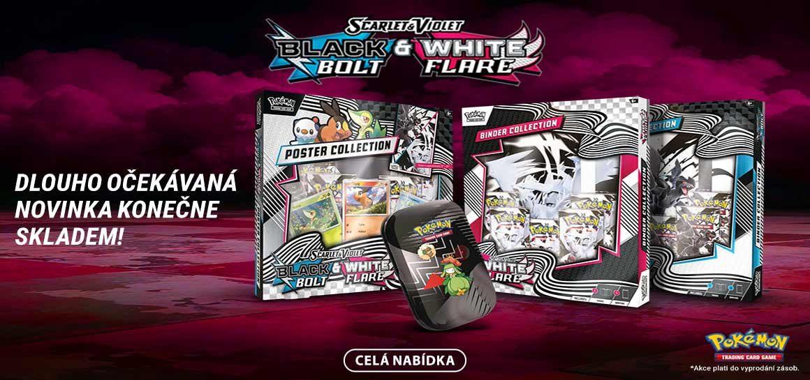 Scarlet and Violet Black Bolt and White promo
