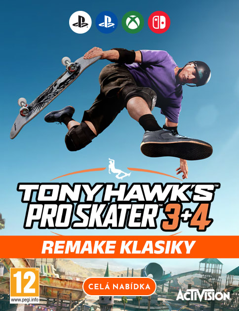 Tony Hawk’s Pro Skater 3+4 | playgosmart.cz 
