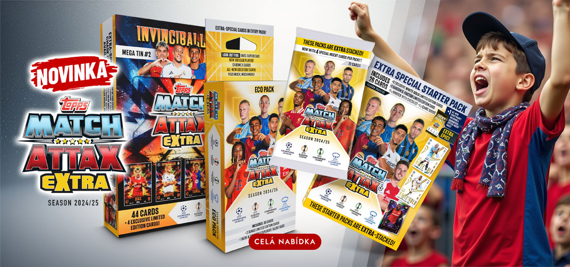 Match Attax EXTRA 2025 novinka