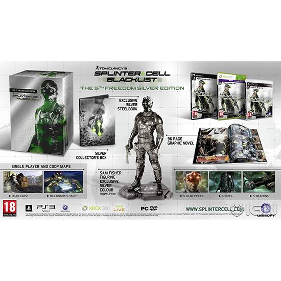 Tým Clancy's Splinter Cell: Blacklist 5th Freedom Edition