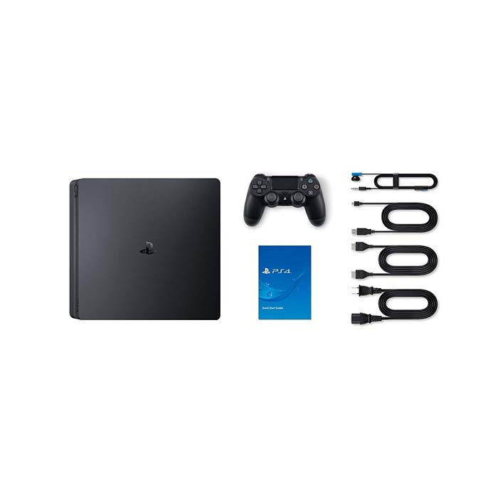 Sony PlayStation 4 Slim, 500GB, jet black