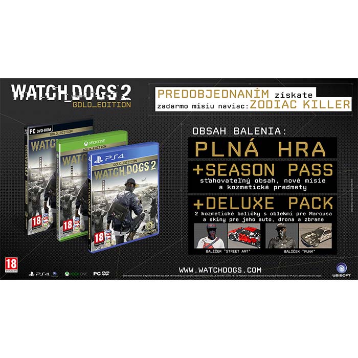 Watch_Dogs 2 CZ (Gold Edition)