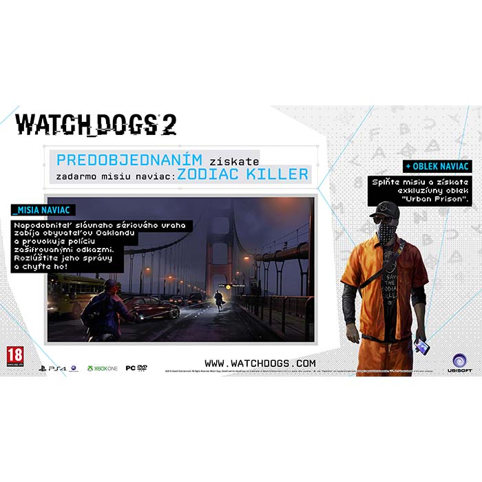 Watch_Dogs 2 CZ Zodiac Killer