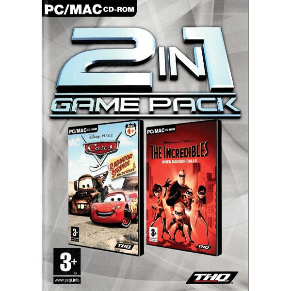 2 in 1 Game Pack: Cars: Radiator Springs Adventures The Incredibles: When Danger Calls