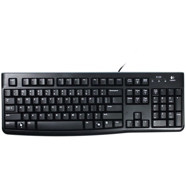 Kancelářská klávesnice Logitech Keyboard K120 US