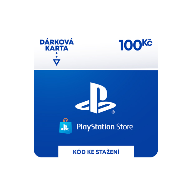 PlayStation Store - dárková karta 100 Kč PlayStation Store - dárková karta 100 Kč