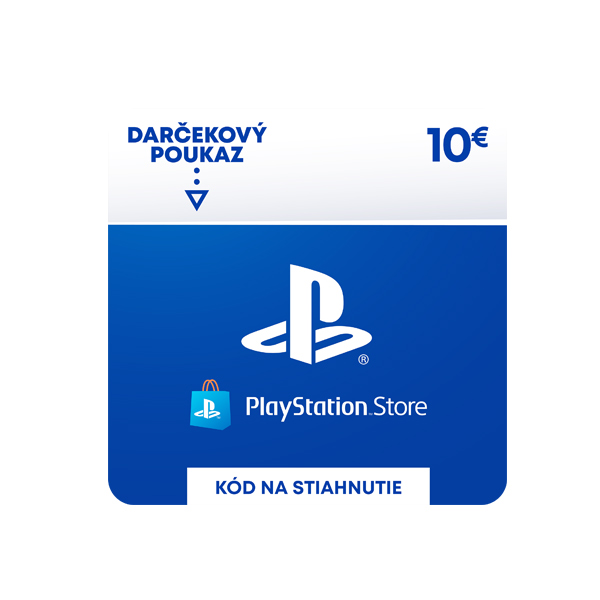 PlayStation Store - dárková karta 10€ PlayStation Store - dárková karta 10€