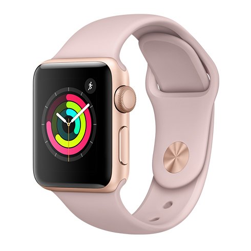 Apple Watch Series 3 GPS, 38mm |
Gold, Třída A-použité, záruka 12 měsíců Apple Watch Series 3 GPS, 38mm |
Gold, Třída A-použité, záruka 12 měsíců