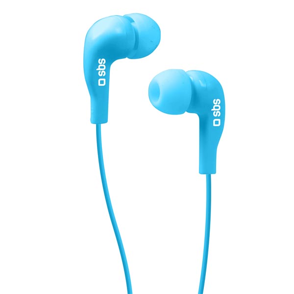 SBS Studio Mix 10 sluchátka s mikrofonem, modré
