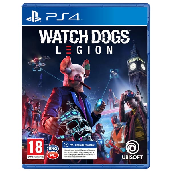 Watch Dogs: Legion [PS4] - BAZAR (použité zboží)