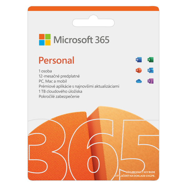 Microsoft 365 pro jednotlivce-12 měsíců