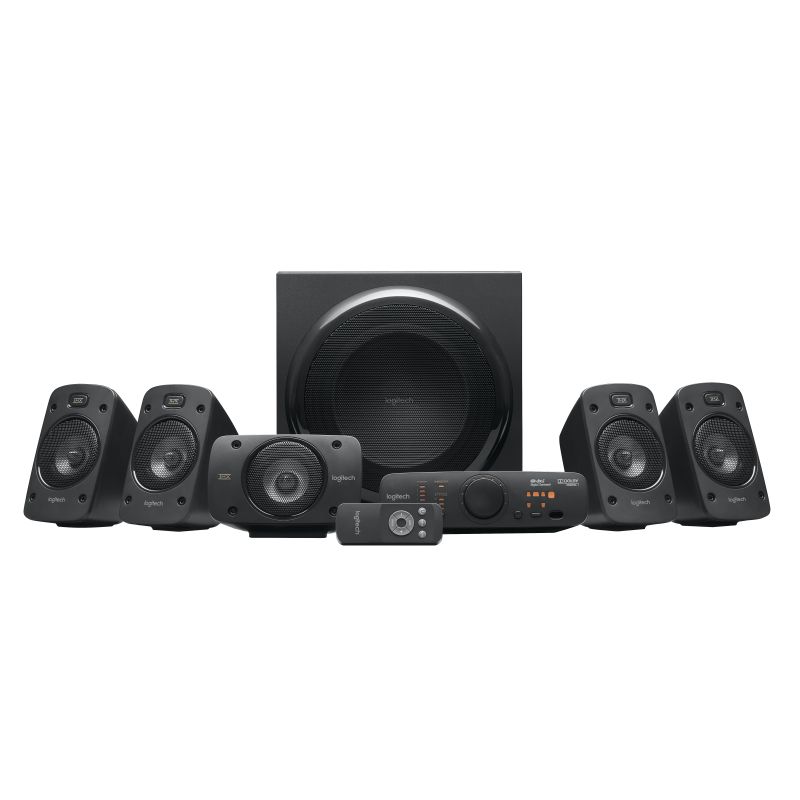 Logitech Z906 - 5.1 Surround Sound Speakers, THX, Dolby Digital, DTS Logitech Z906 - 5.1 Surround Sound Speakers, THX, Dolby Digital, DTS
