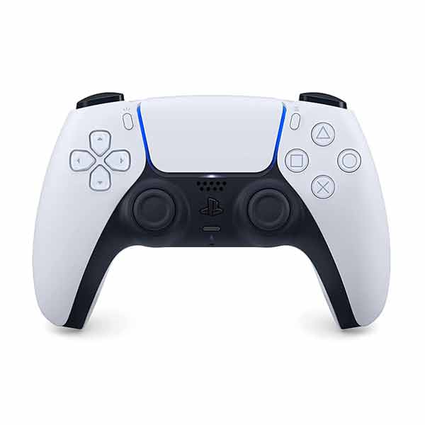 PlayStation 5 DualSense Wireless Controller, black & white - BAZAR (použité zboží , smluvní záruka 12 měsíců)