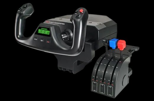 Logitech G Saitek PRO Flight Yoke System.