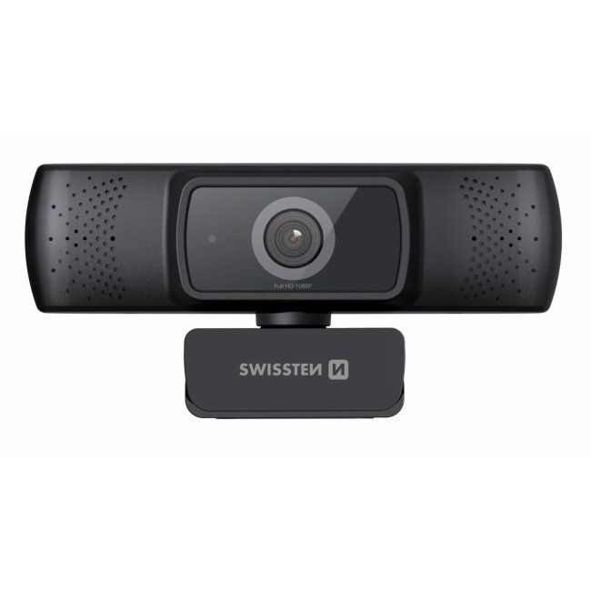 Webová kamera Swissten Webcam FHD 1080P s mikrofonem Webová kamera Swissten Webcam FHD 1080P s mikrofonem