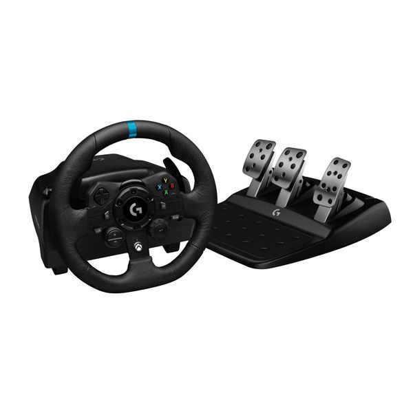 Logitech G923 Racing Wheel and Pedals pro Xbox One a PC Logitech G923 Racing Wheel and Pedals pro Xbox One a PC