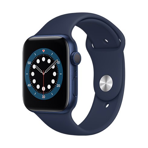 Apple Watch Series 6 GPS, 44mm Blue Aluminium Case, Třída C - použité, záruka 12 měsíců Apple Watch Series 6 GPS, 44mm Blue Aluminium Case, Třída C - použité, záruka 12 měsíců