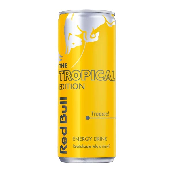 Energetický nápoj RedBull Tropical Edition 250ml Energetický nápoj RedBull Tropical Edition 250ml