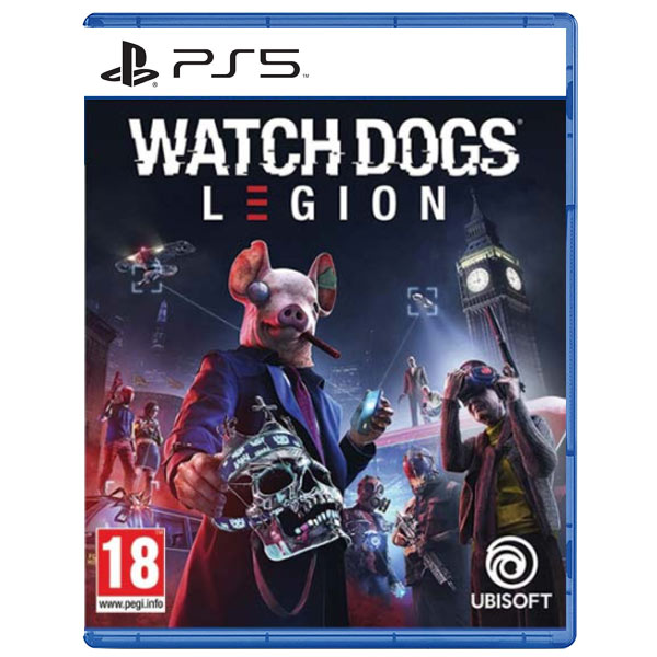 Watch Dogs: Legion [PS5] - BAZAR (použité zboží)