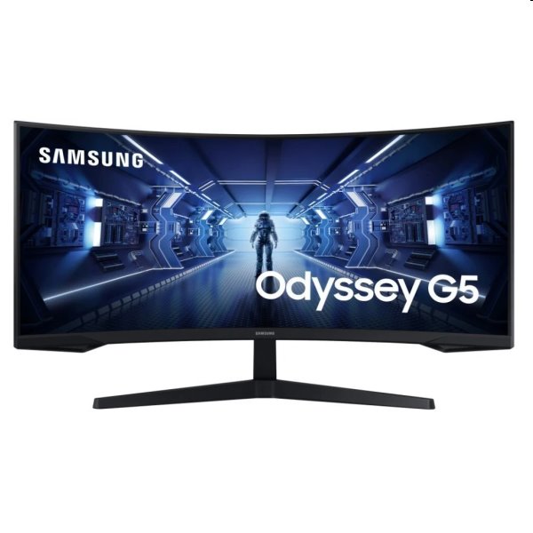 Herní Monitor Samsung Odyssey G5, 34" (LC34G55TWWRXEN)