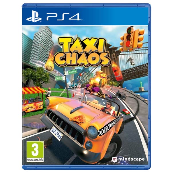 Taxi Chaos [PS4] - BAZAR (použité zboží)