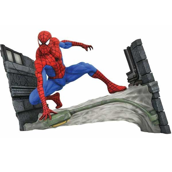 Figurka Spider Man Comic Webbing Diorama (Marvel)