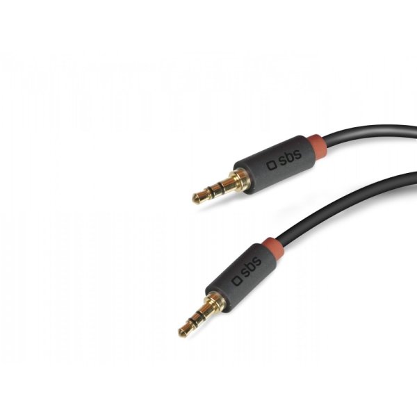 SBS Audio Stereo Cable 3,5mm for Mobile and Smartphones 1,5 m - OPENBOX (Rozbalené zboží s plnou zárukou) SBS Audio Stereo Cable 3,5mm for Mobile and Smartphones 1,5 m - OPENBOX (Rozbalené zboží s plnou zárukou)