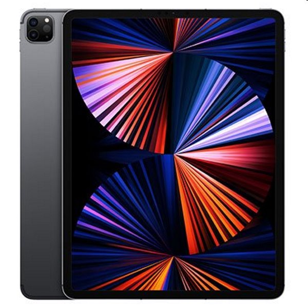 Apple iPad Pro 12.9" (2021) Wi-Fi 128GB, space grey, Třída B - použito, záruka 12 měsíců