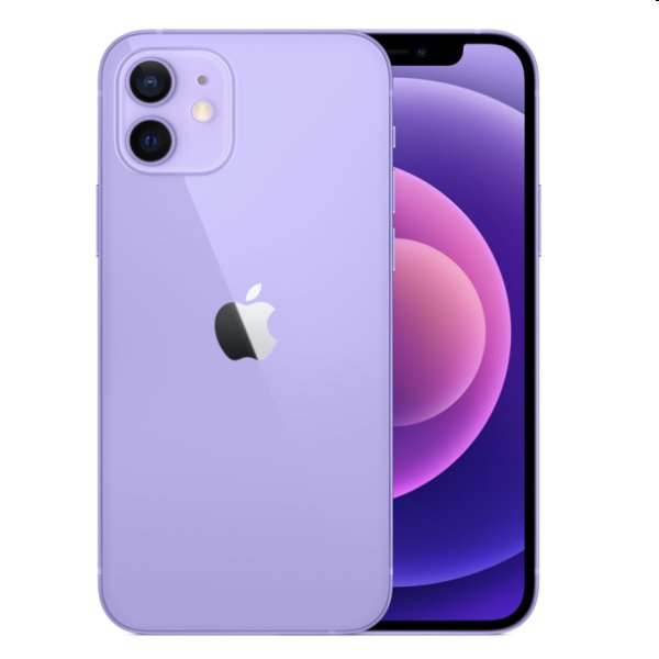 Apple iPhone 12 128GB, purple, Třída B - použito, záruka 12 měsíců