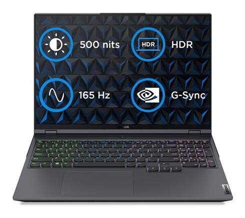 Lenovo Legion 5 Pro 16ACH6H Ryzen7 5800H 32GB 1TB-SSD 16"WQXGA IPS AG RTX3070-8GB Win10