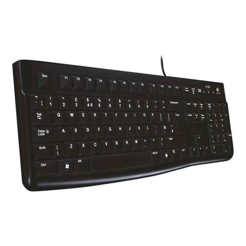 Logitech K120 - klávesnice, USB, CZ/SK