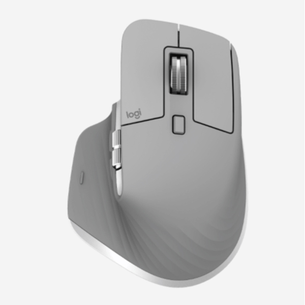Logitech MX Master 3 Advanced Wireless Mouse - MID Grey - 2.4GHZ/BT